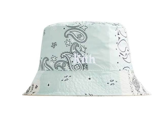 帽子 kith deconstructed bandana bucket hat