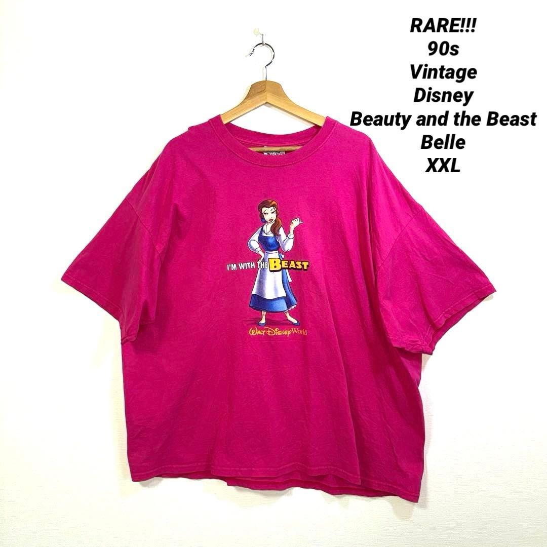 レア！　90s vintage ディズニー　美女と野獣　ベル　XXL