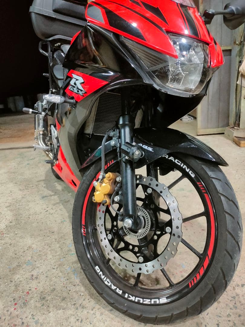 GSX-R125 GSX-S125 フロントディスクローター ジャダー対策品