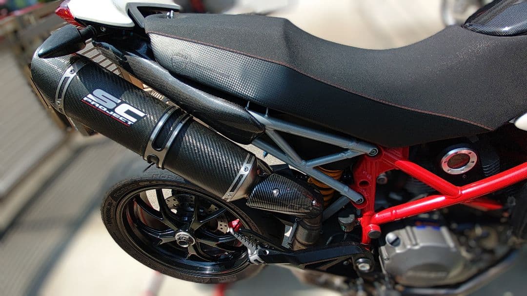 DUCATI ハイパーモタード796 SC PROJECTカーボンマフラーセット