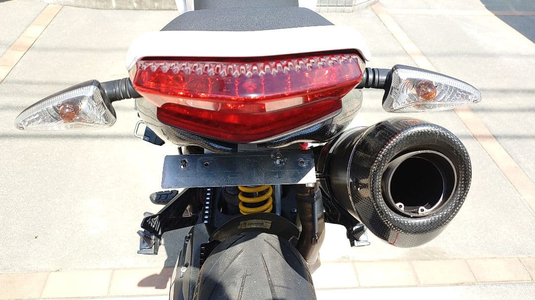 DUCATI ハイパーモタード796 SC PROJECTカーボンマフラーセット