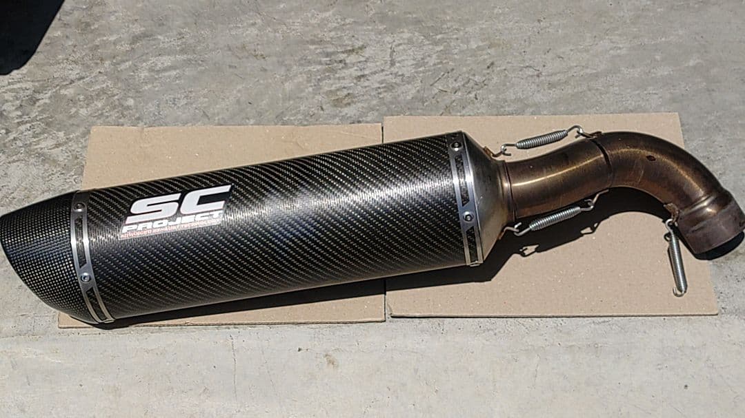 DUCATI ハイパーモタード796 SC PROJECTカーボンマフラーセット