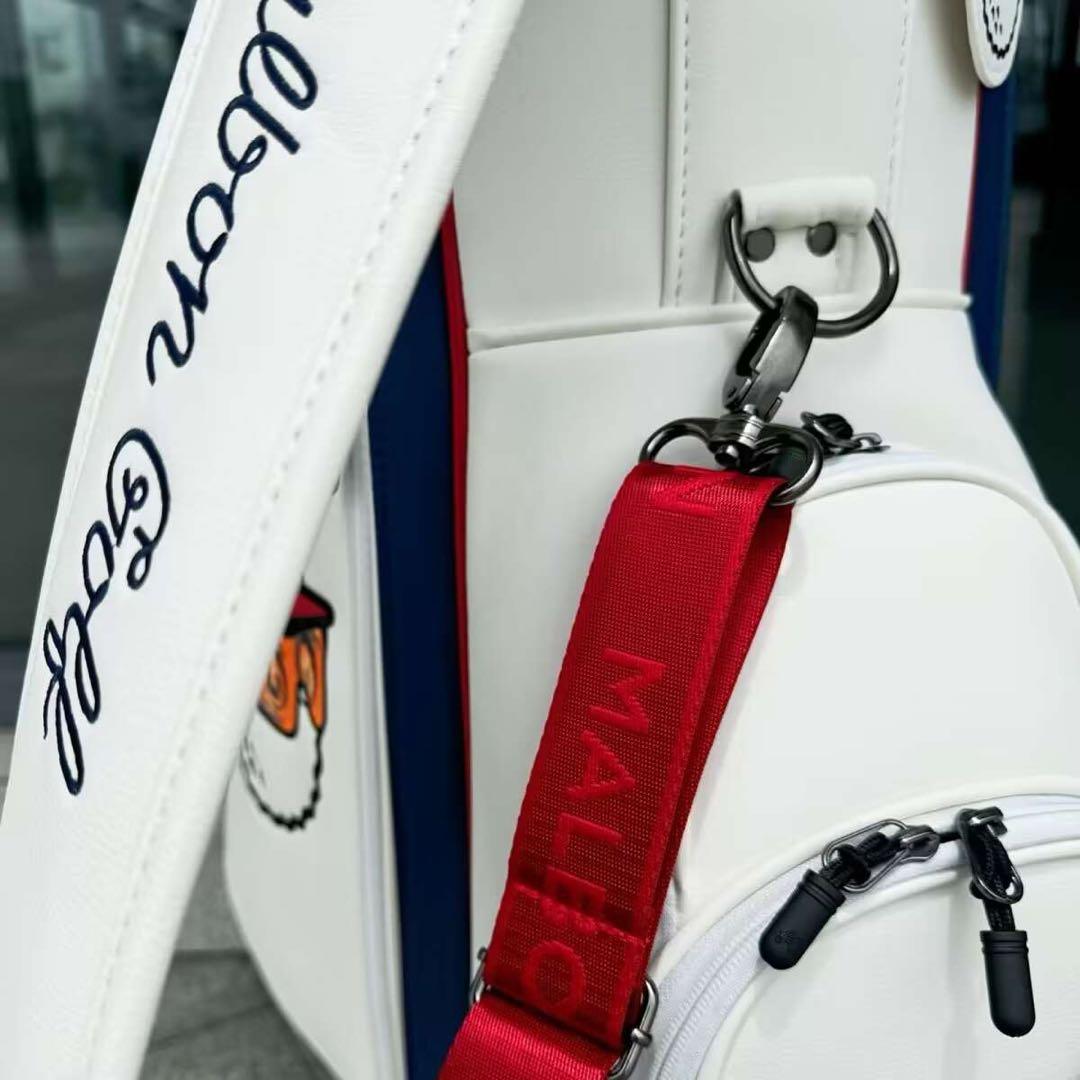 マルボンゴルフバッグ malbon golf キャディバッグ  キャスター型