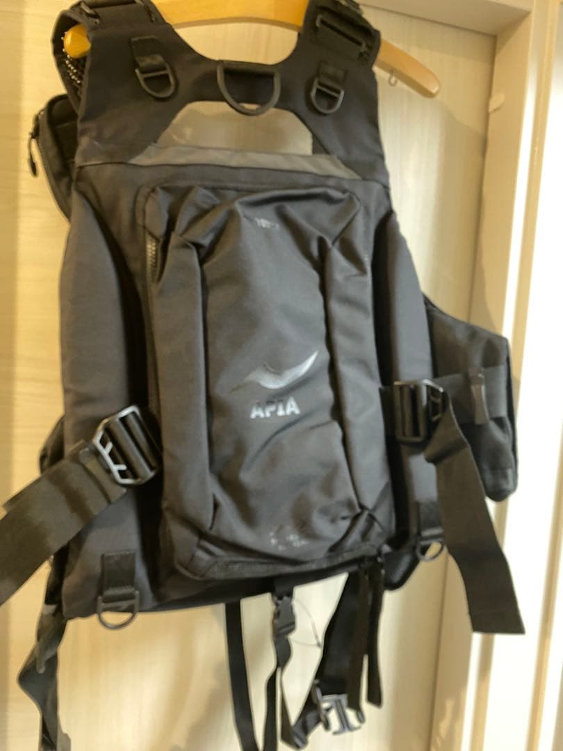 N*様 アピア アングラーズサポートベストVer.4 ブラック×ブラック