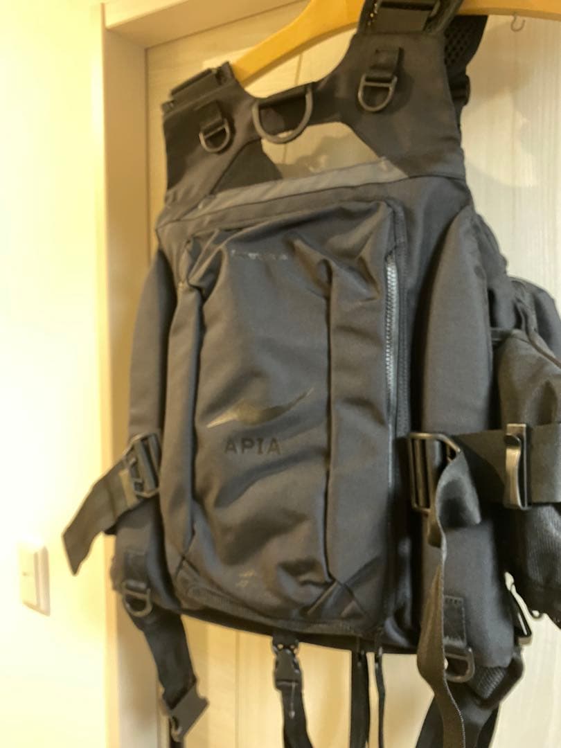 N*様 アピア アングラーズサポートベストVer.4 ブラック×ブラック