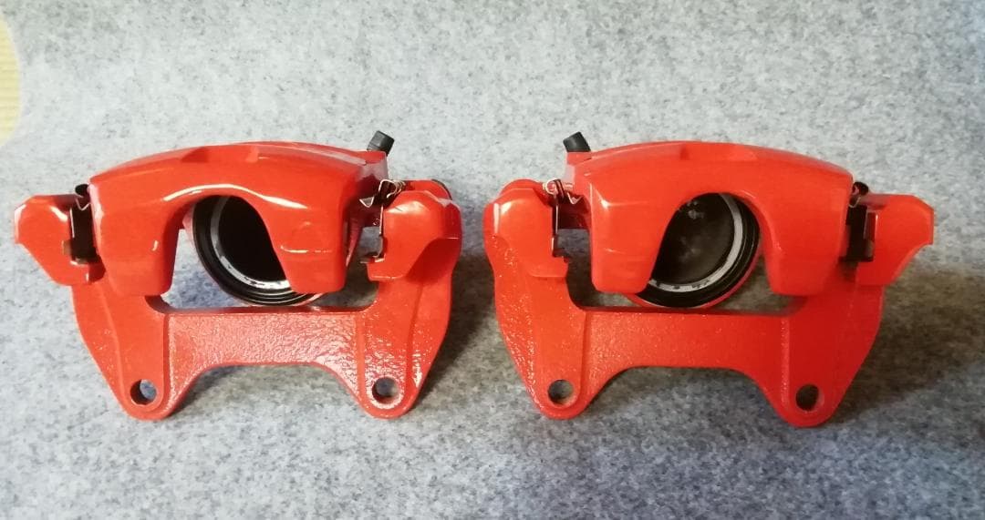 L375S L455Sタント等用 ブレーキキャリパー オレンジに塗装します