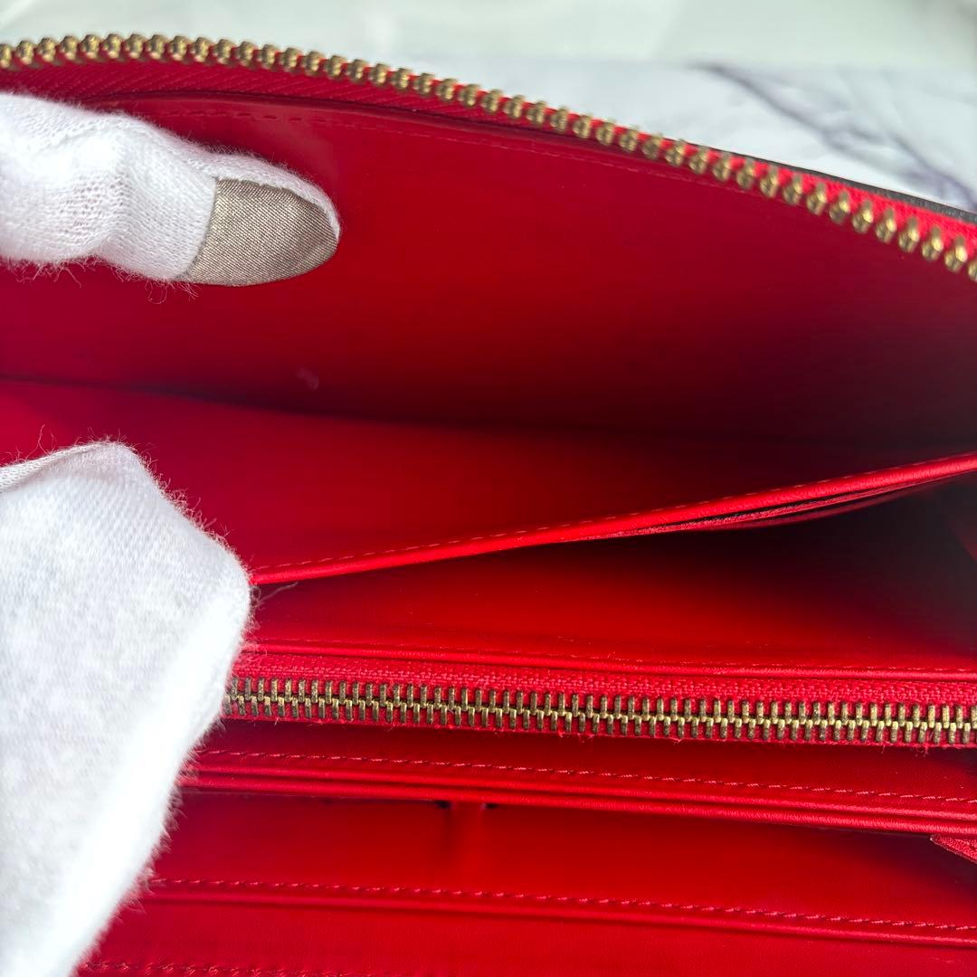 ルイヴィトン ジッピーウォレット ヴェルニ モノグラム ラウンド⑦B