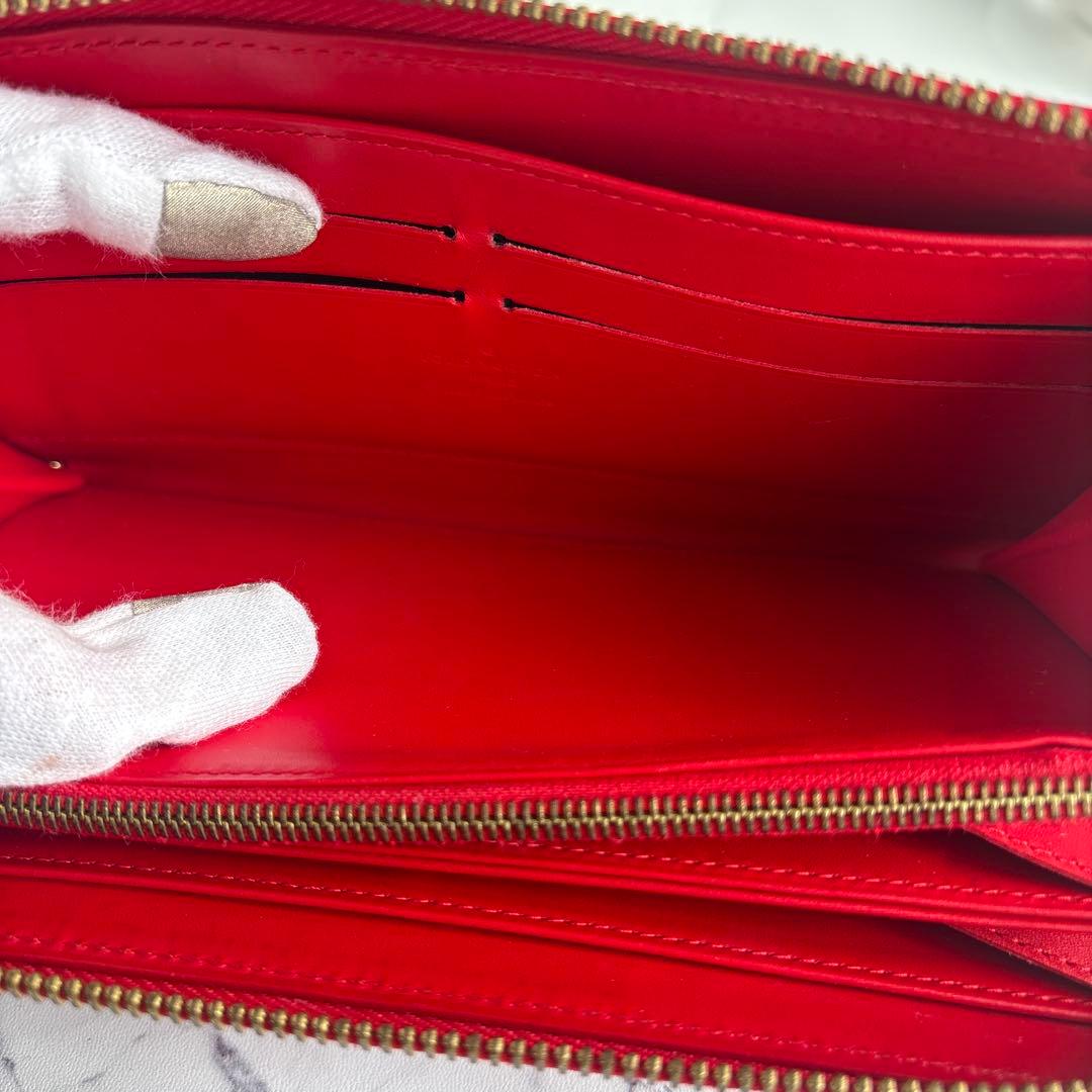 ルイヴィトン ジッピーウォレット ヴェルニ モノグラム ラウンド⑦B