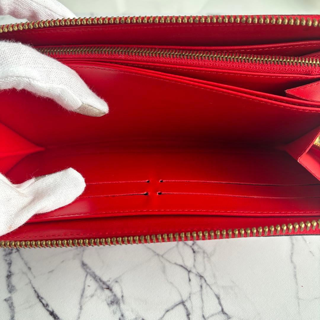 ルイヴィトン ジッピーウォレット ヴェルニ モノグラム ラウンド⑦B