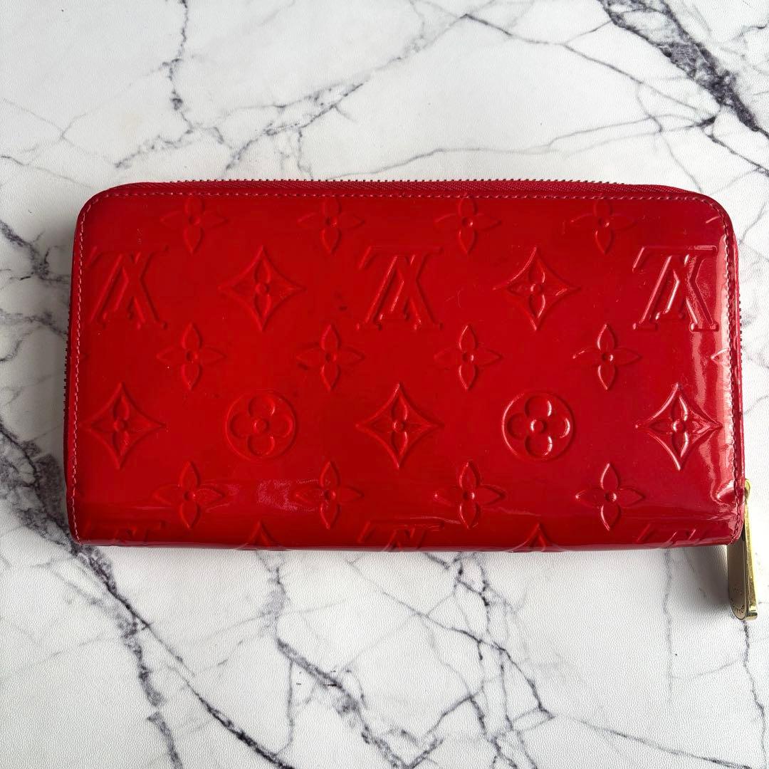 ルイヴィトン ジッピーウォレット ヴェルニ モノグラム ラウンド⑦B