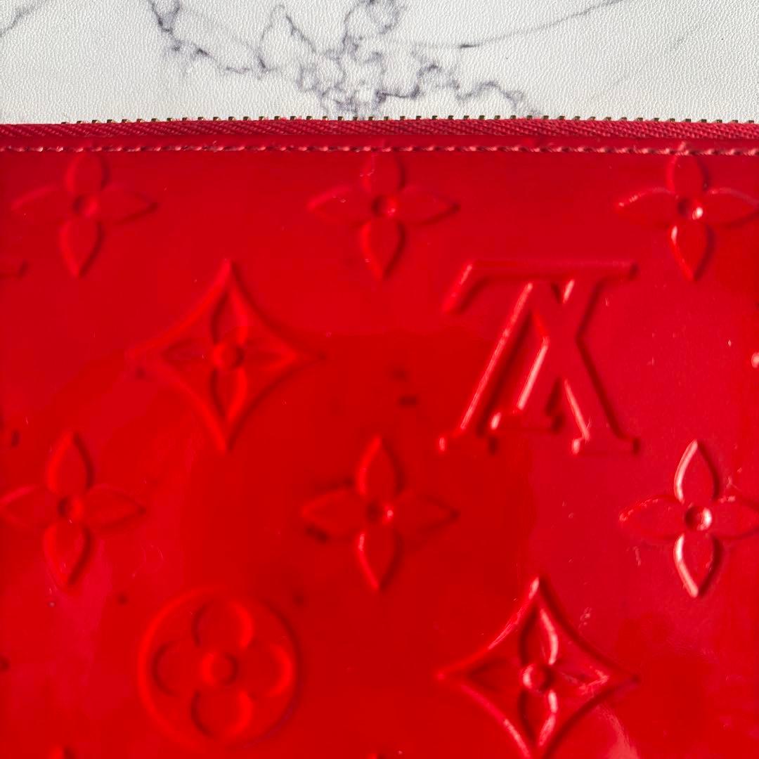 ルイヴィトン ジッピーウォレット ヴェルニ モノグラム ラウンド⑦B