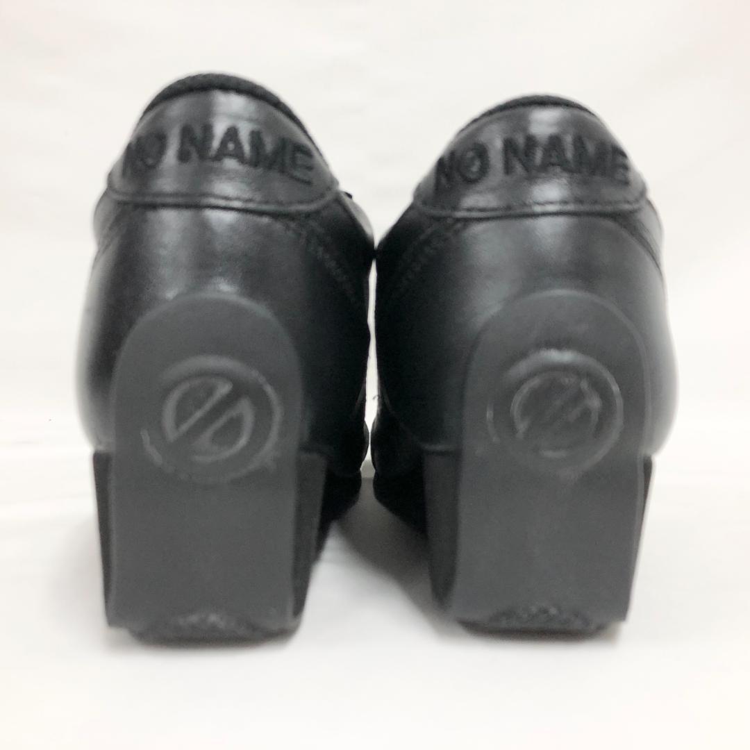 ○★新品未使用　NO NAME　YOKO-00151　ブラック　22.5cm