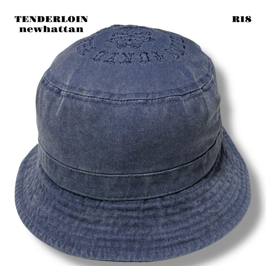 ★限定出品★ TENDERLOIN ハット ボルネオ スカル ネイビー ブルー紺