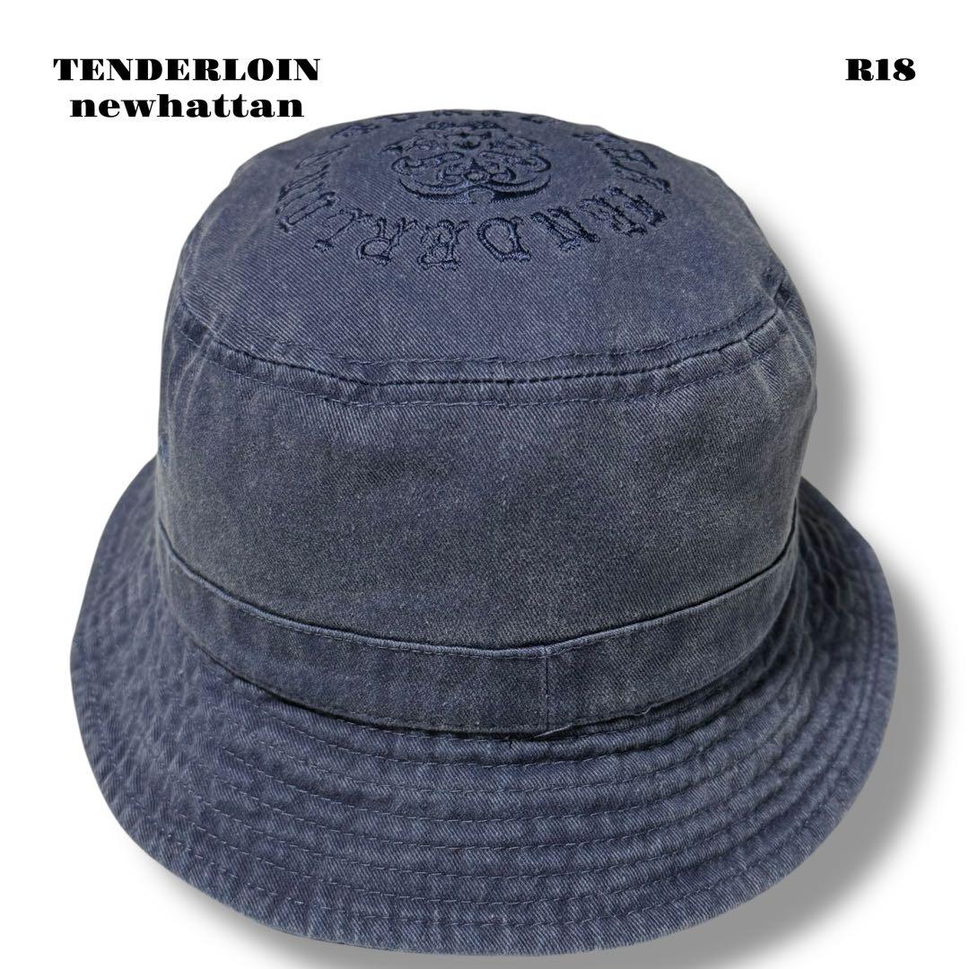 ★限定出品★ TENDERLOIN ハット ボルネオ スカル ネイビー ブルー紺