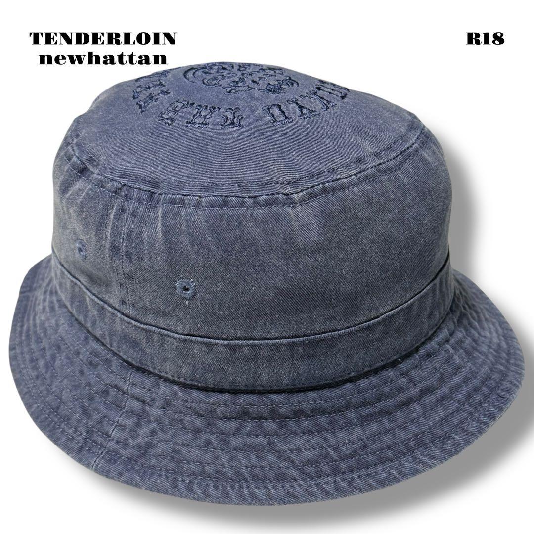 ★限定出品★ TENDERLOIN ハット ボルネオ スカル ネイビー ブルー紺