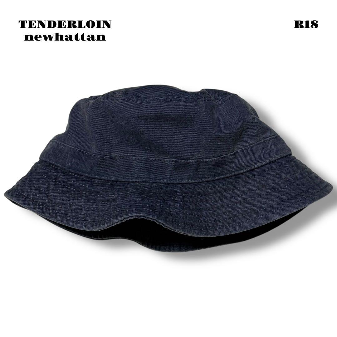 ★限定出品★ TENDERLOIN ハット ボルネオ スカル ネイビー ブルー紺