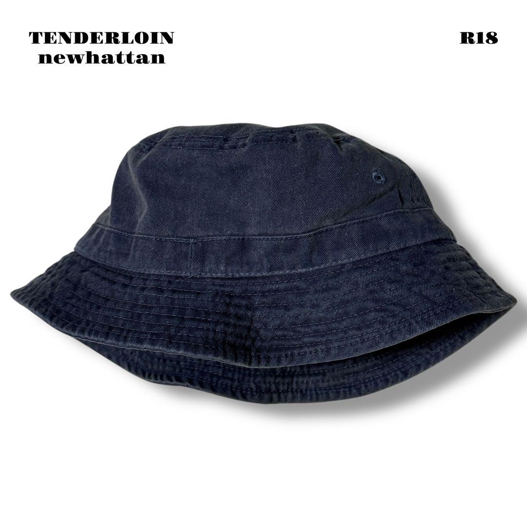 ★限定出品★ TENDERLOIN ハット ボルネオ スカル ネイビー ブルー紺