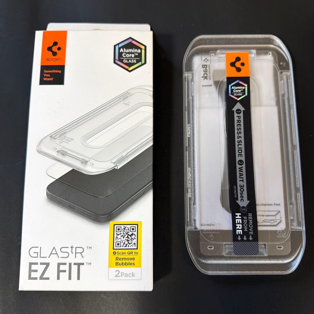 Apple iPhone17（Spigen製ケース+フィルム+Anker充電器）