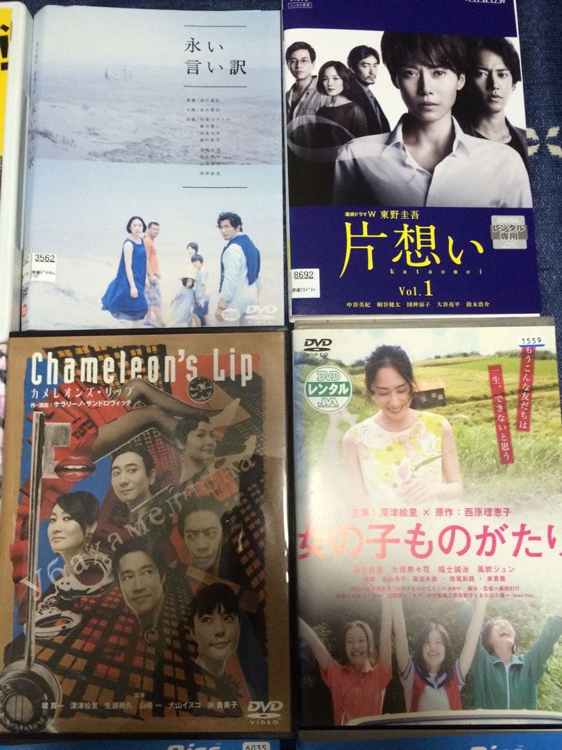 深津絵里 DVD カメレオンリップ　レア舞台　永い言い訳　まとめ売り　堤真一