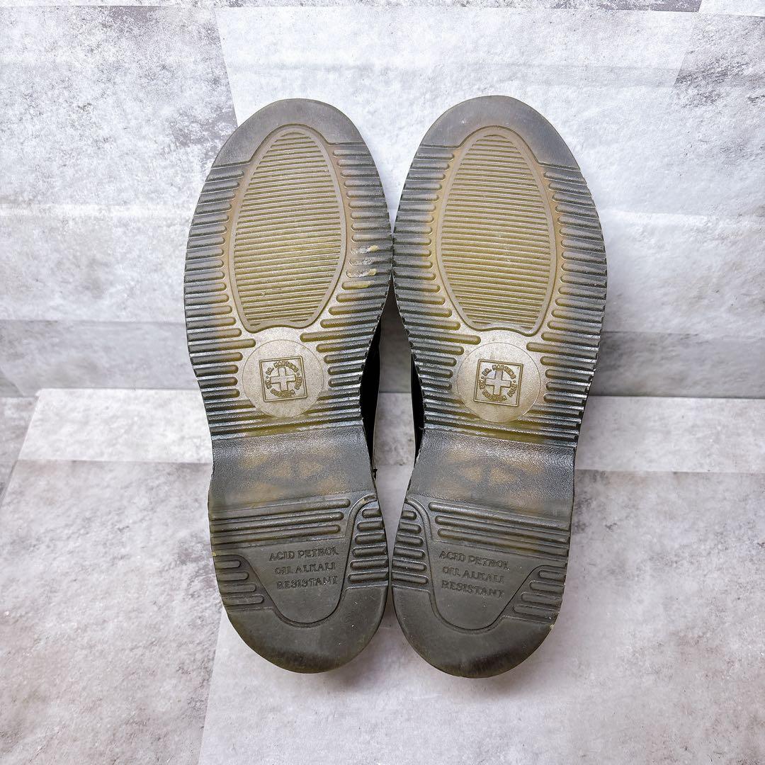 美品 Dr. Martens FLORA サイドゴアブーツ 26 レザー 黒