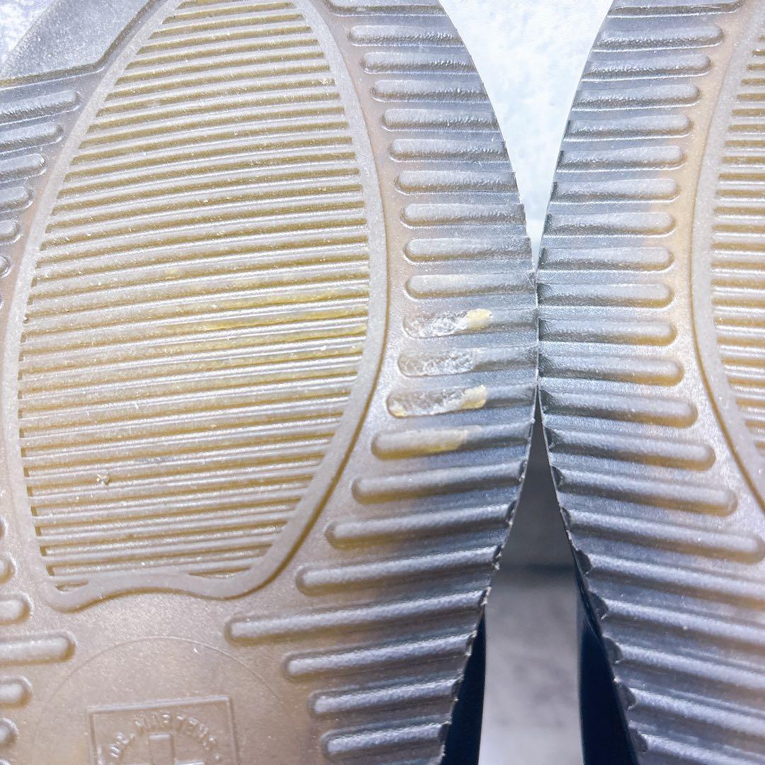 美品 Dr. Martens FLORA サイドゴアブーツ 26 レザー 黒