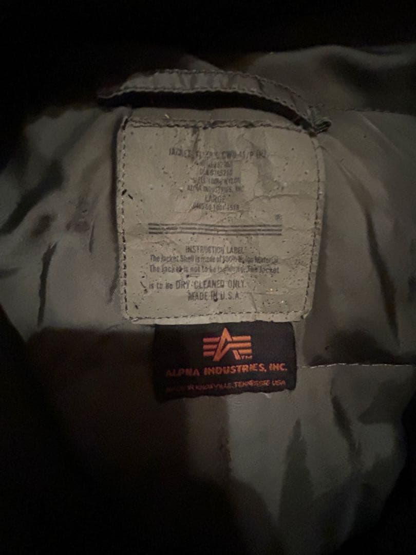 グ*コ様 90s USA製 ALPHA CWU-45P フライト ジャケット