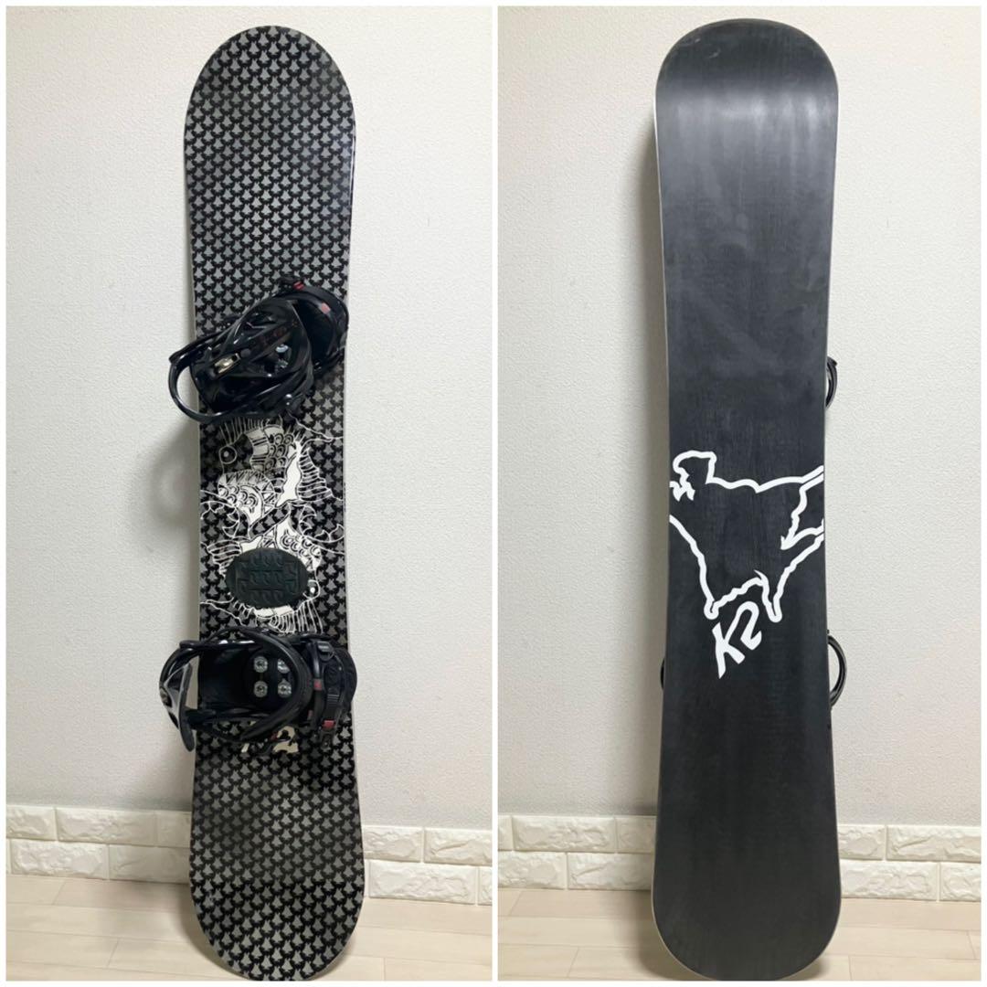 k2ケーツー城本敏由樹コラボスノーボードセット158cm/k2 SONICバイン