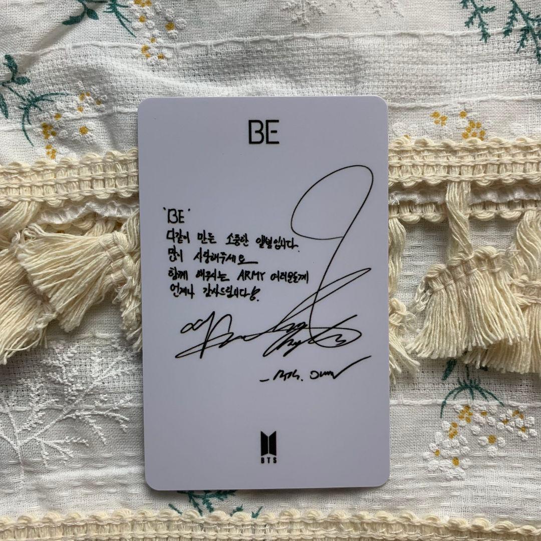 ラキドロ BTS ジミン JIMIN BE 未公開 トレカ