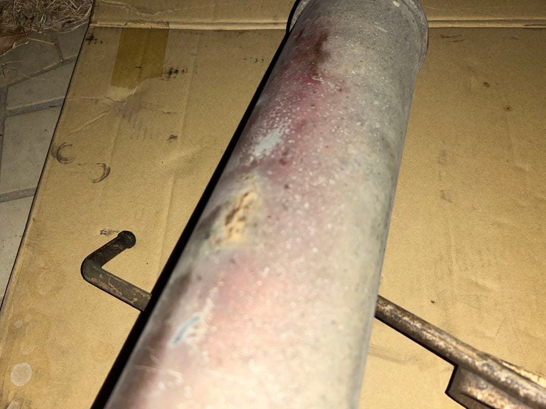 180SX S13シルビア　エキゾーフトマフラー NA用　当時物　メーカー不詳