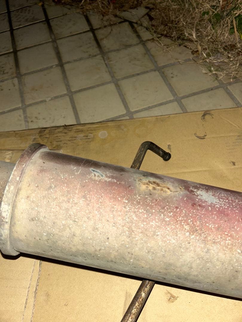 180SX S13シルビア　エキゾーフトマフラー NA用　当時物　メーカー不詳