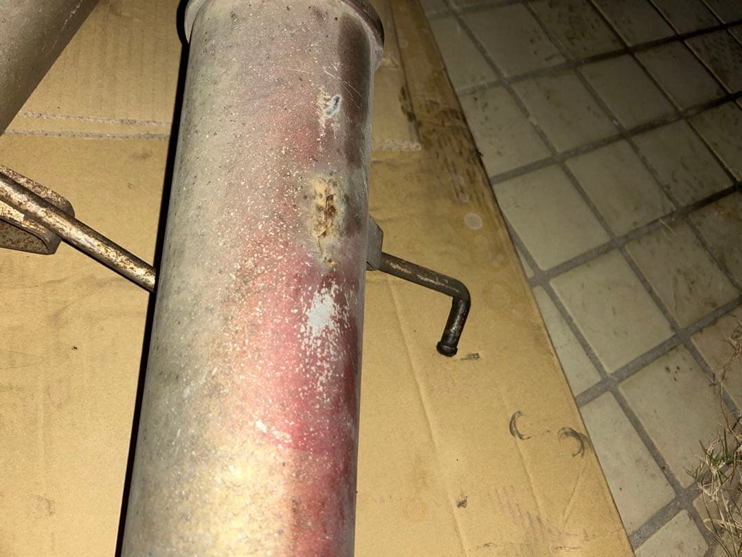 180SX S13シルビア　エキゾーフトマフラー NA用　当時物　メーカー不詳