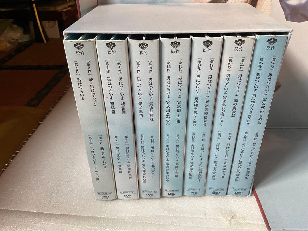 男はつらいよDVD・BOX 主演／渥美清。【全48作。特典ディスク2枚と特別篇】