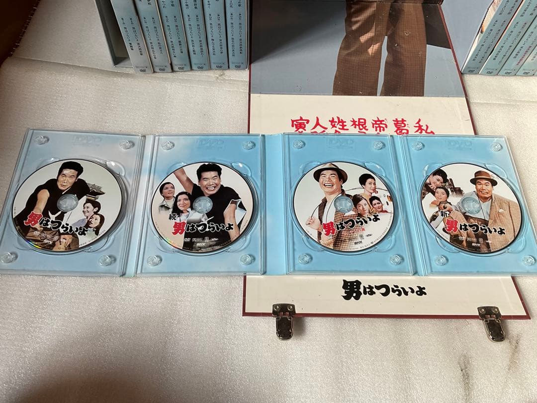 男はつらいよDVD・BOX 主演／渥美清。【全48作。特典ディスク2枚と特別篇】