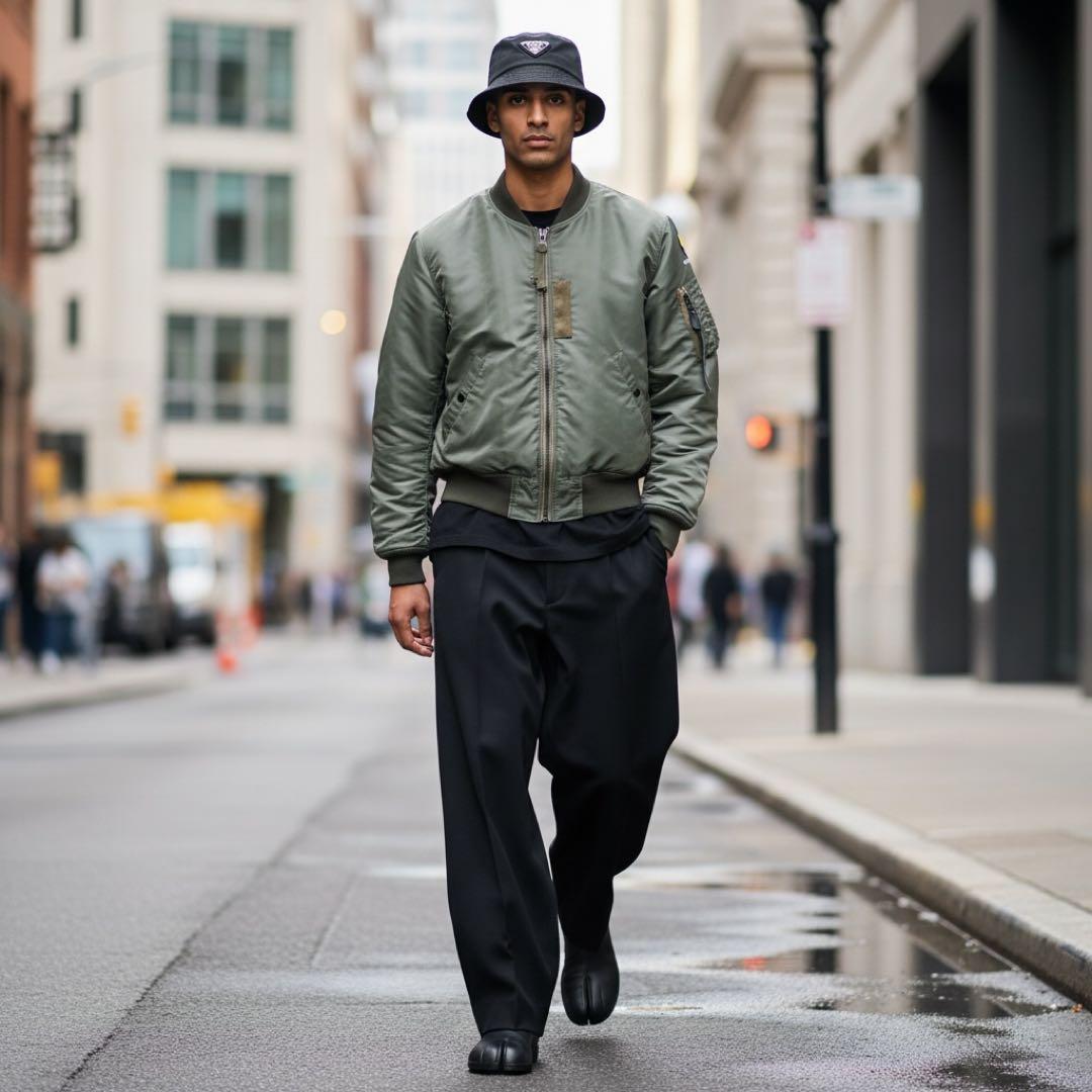 【c2】U.S.AIR FORCE MA-1 フライトジャケット BRONSON