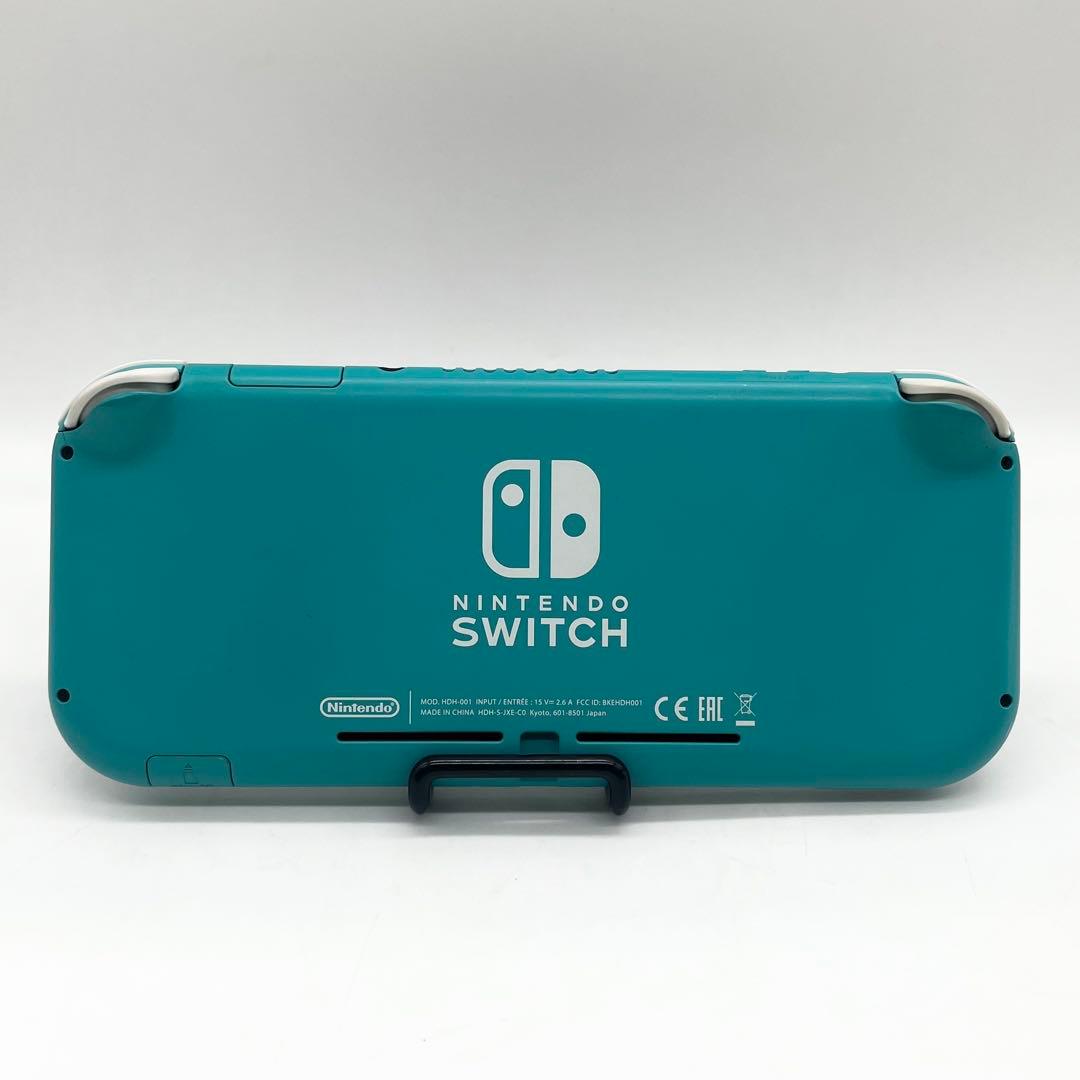 【液晶美品】Switch Lite ターコイズ スイッチライト 本体 動作良好