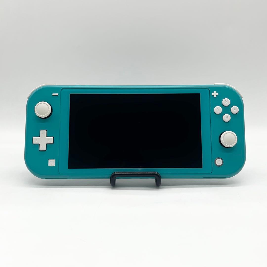 【液晶美品】Switch Lite ターコイズ スイッチライト 本体 動作良好