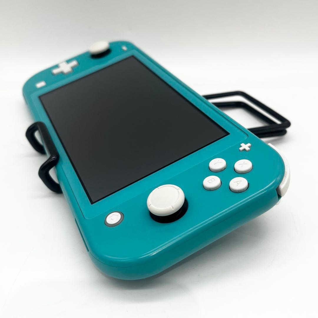 【液晶美品】Switch Lite ターコイズ スイッチライト 本体 動作良好