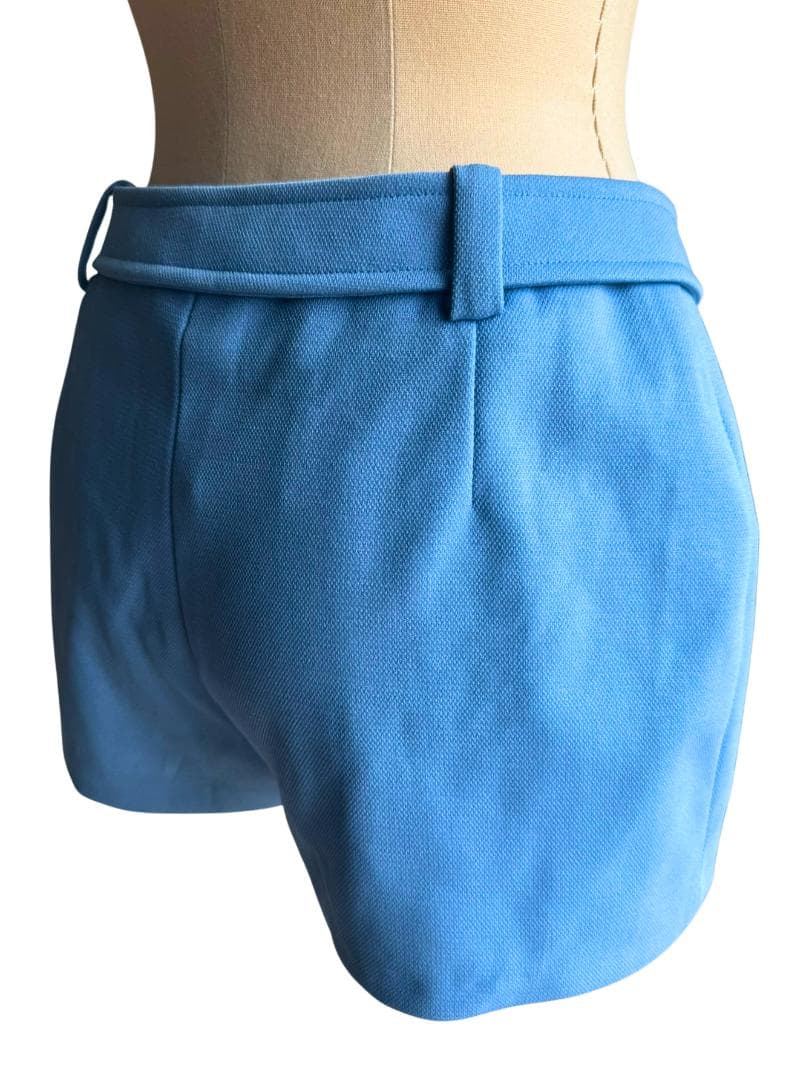 Miu Miu ミュウミュウ ピケスポーツ ベルト付 ショートパンツ サイズ40