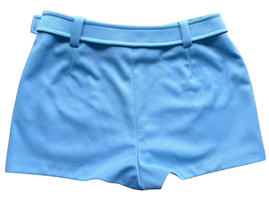 Miu Miu ミュウミュウ ピケスポーツ ベルト付 ショートパンツ サイズ40