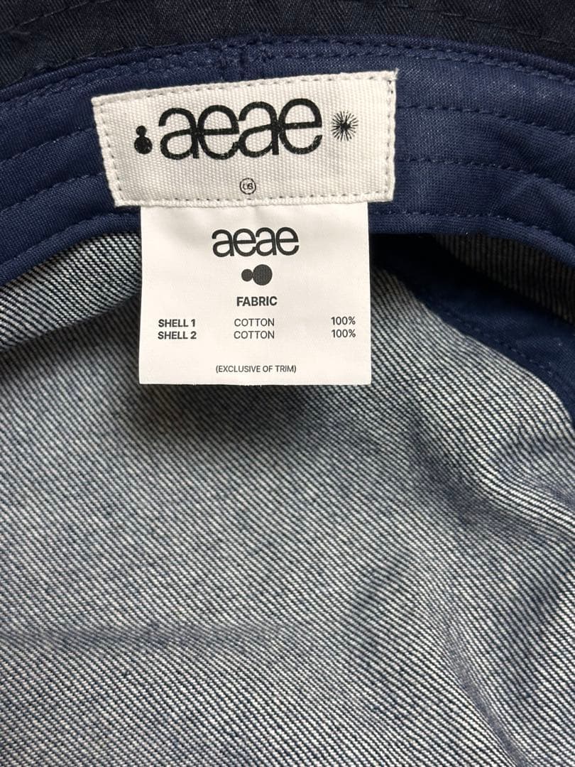 韓国 aeae デニム 帽子 SAFARI BUCKET HAT 今期