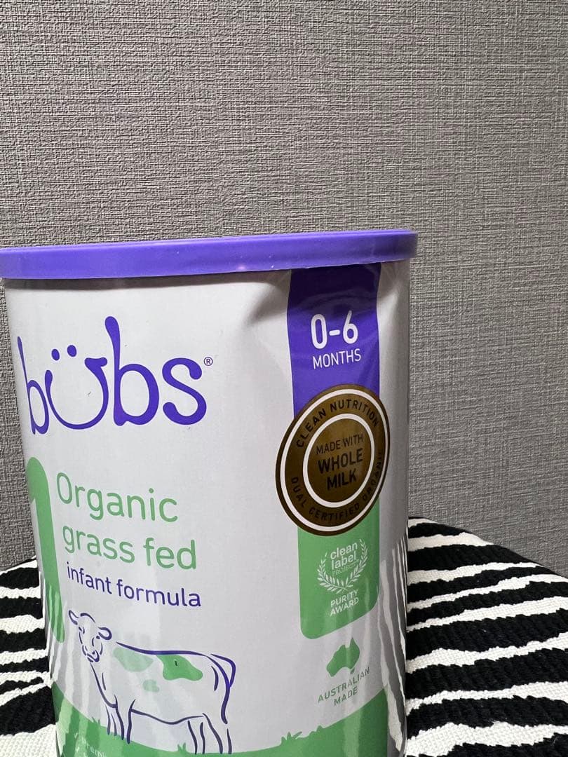 Bubs バブス オーガニック粉ミルク ３缶セット
