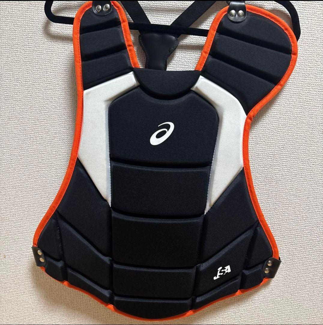 阿部慎之助　Mizuno SAMURAI キャッチャーマスク＆プロテクターセット