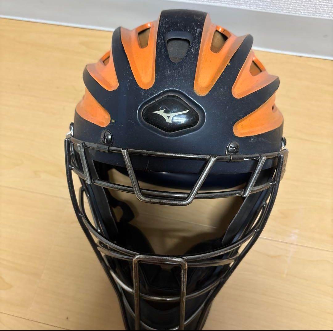 阿部慎之助　Mizuno SAMURAI キャッチャーマスク＆プロテクターセット