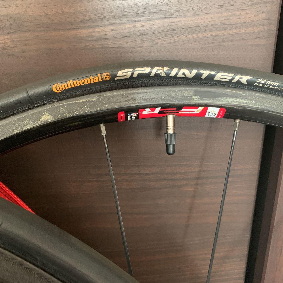 ファストフォワード F2R カーボンチューブラー 240s ホイールセット