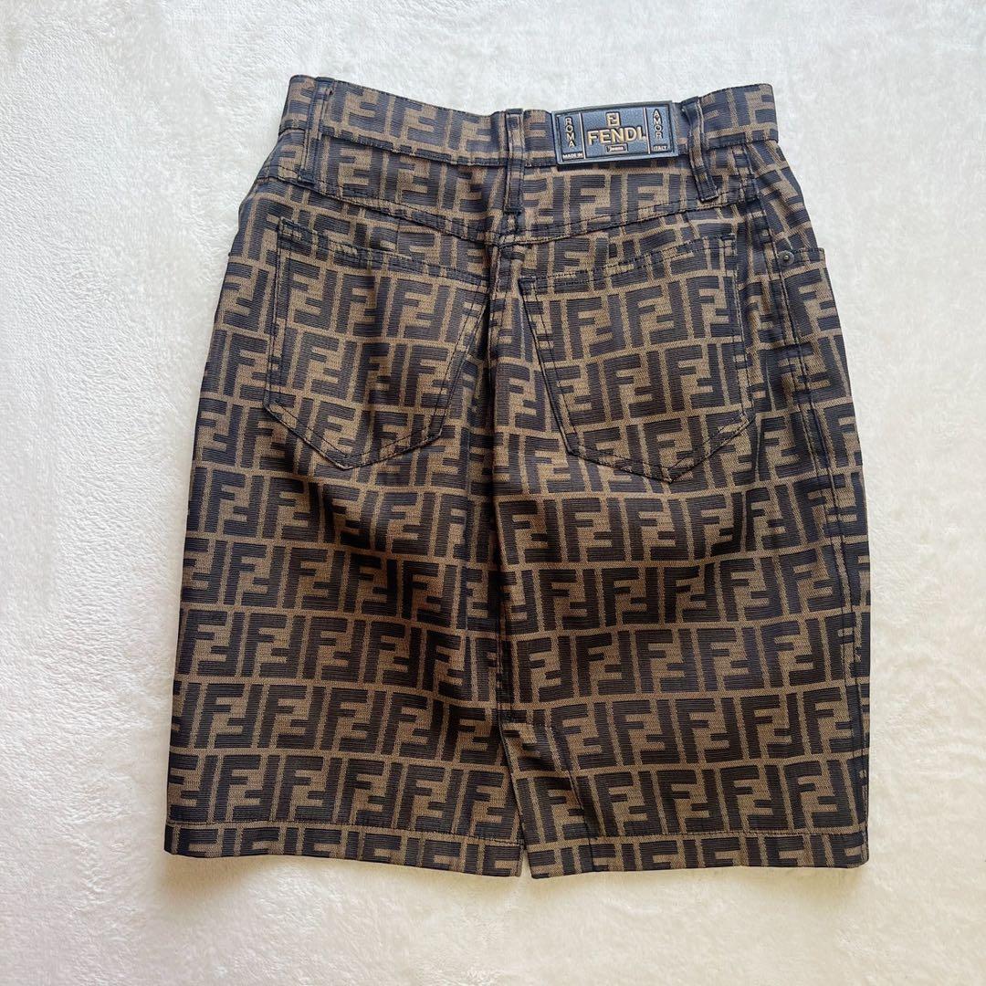 フェンディ　FENDI　スカート　ズッカ　28インチ　タイト