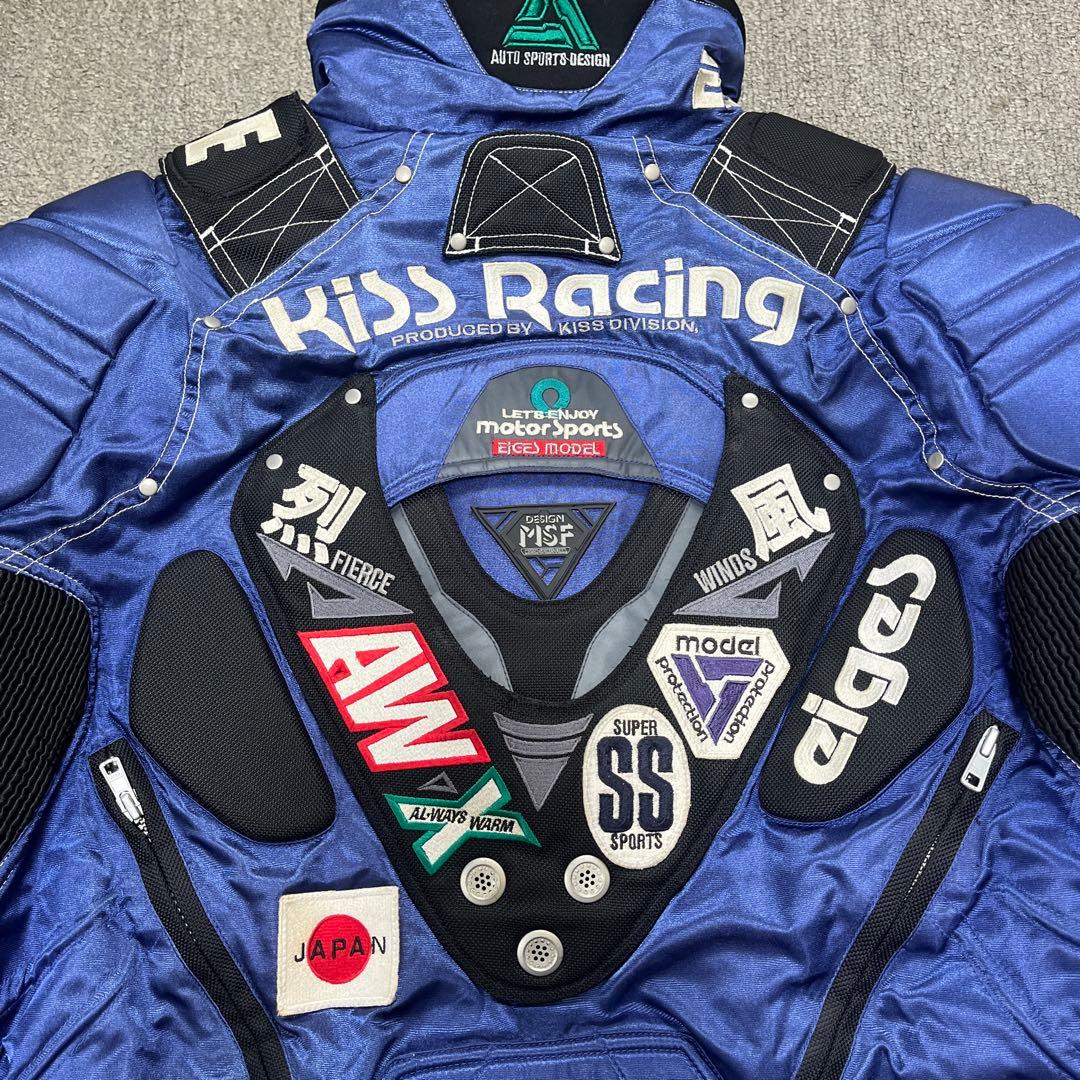 【希少】KISS RACING TEAM キスレーシングジャケット L 烈風