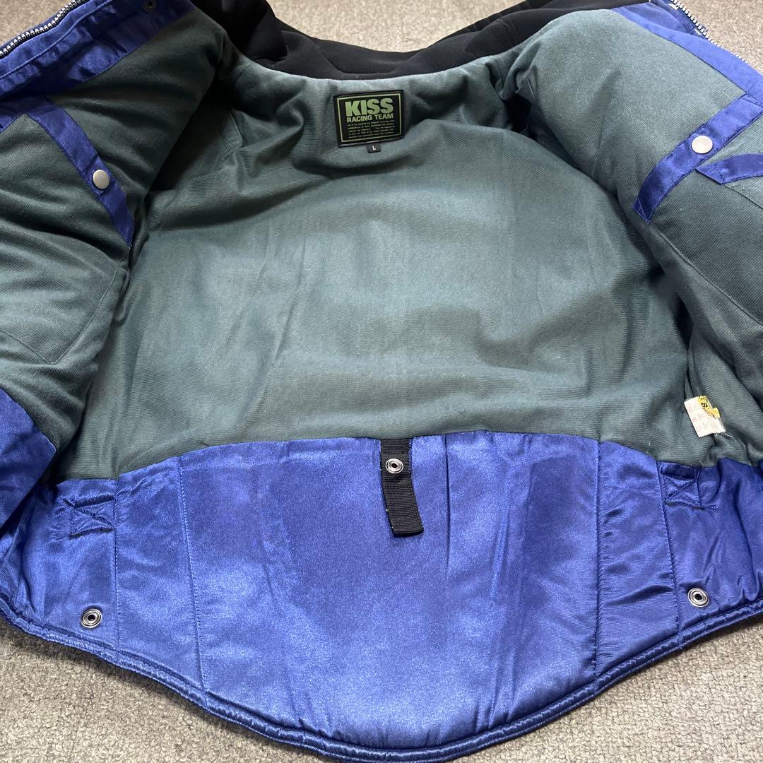 【希少】KISS RACING TEAM キスレーシングジャケット L 烈風