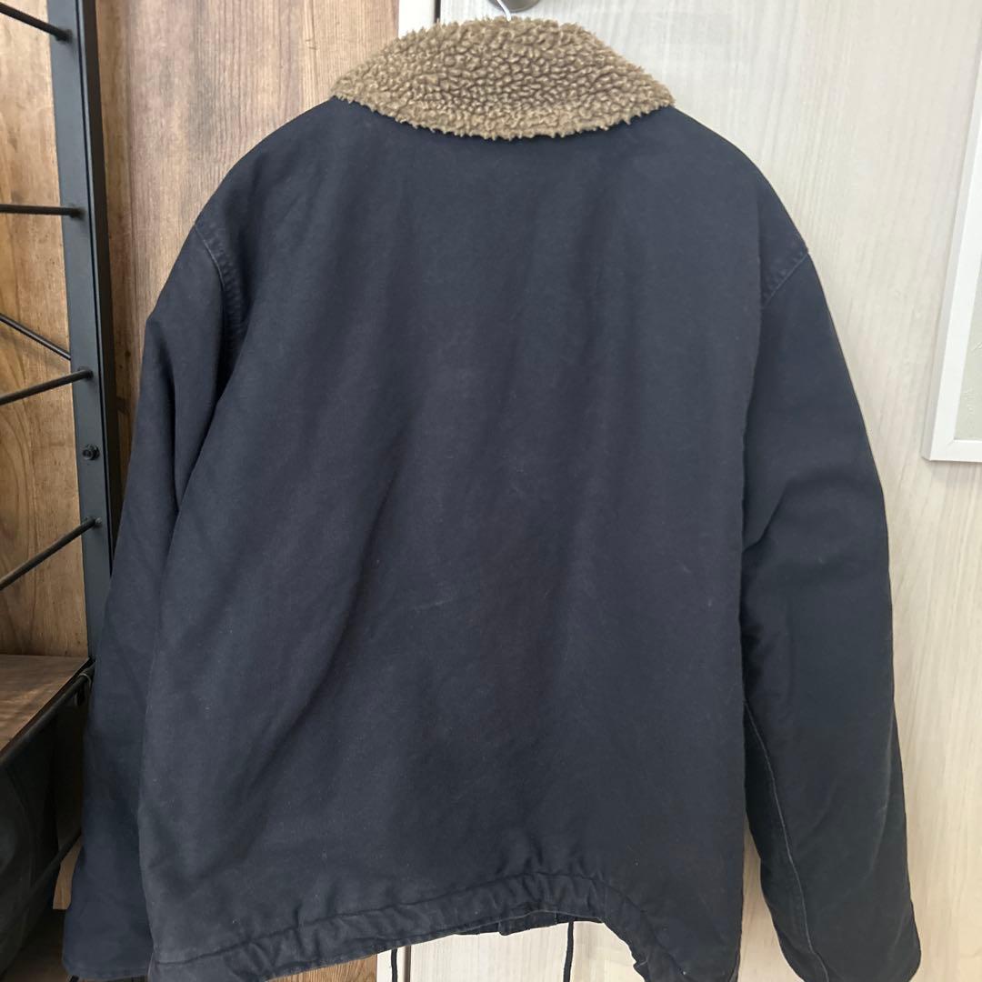ワイパーインク N1 デッキジャケット サイズ38 ネイビー　N-1