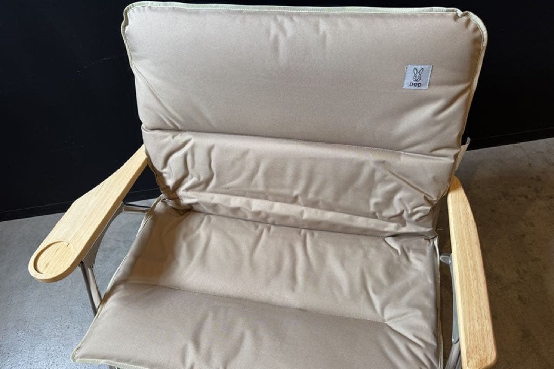 【即日発送】DOD ディーオーディー オヤコチェア タン キャンプ 1.5人掛け
