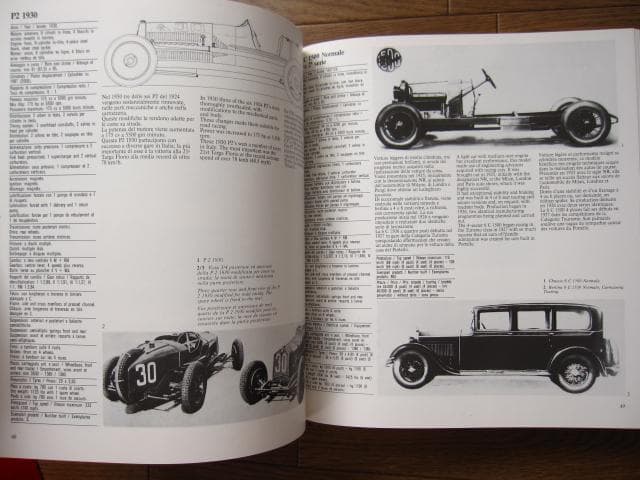 洋書 Alfa Romeo Catalogue raisone 1910-1989